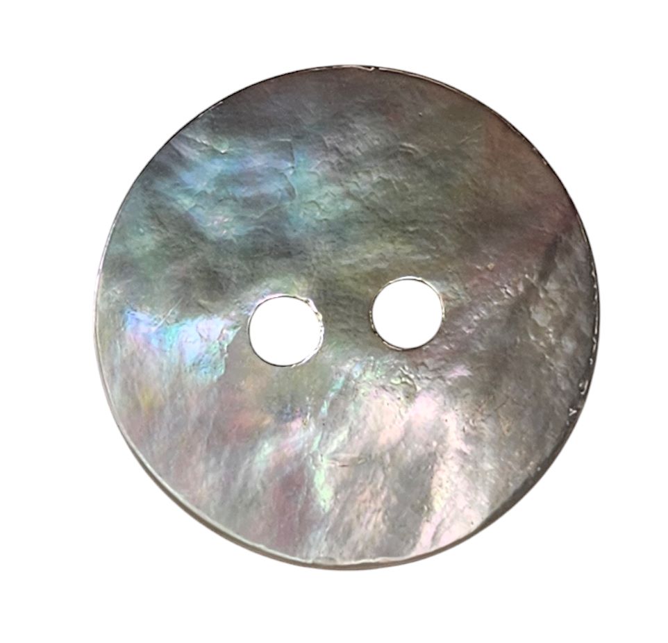 Knapp 2 hulls 13mm Perlemor - Bilde 1