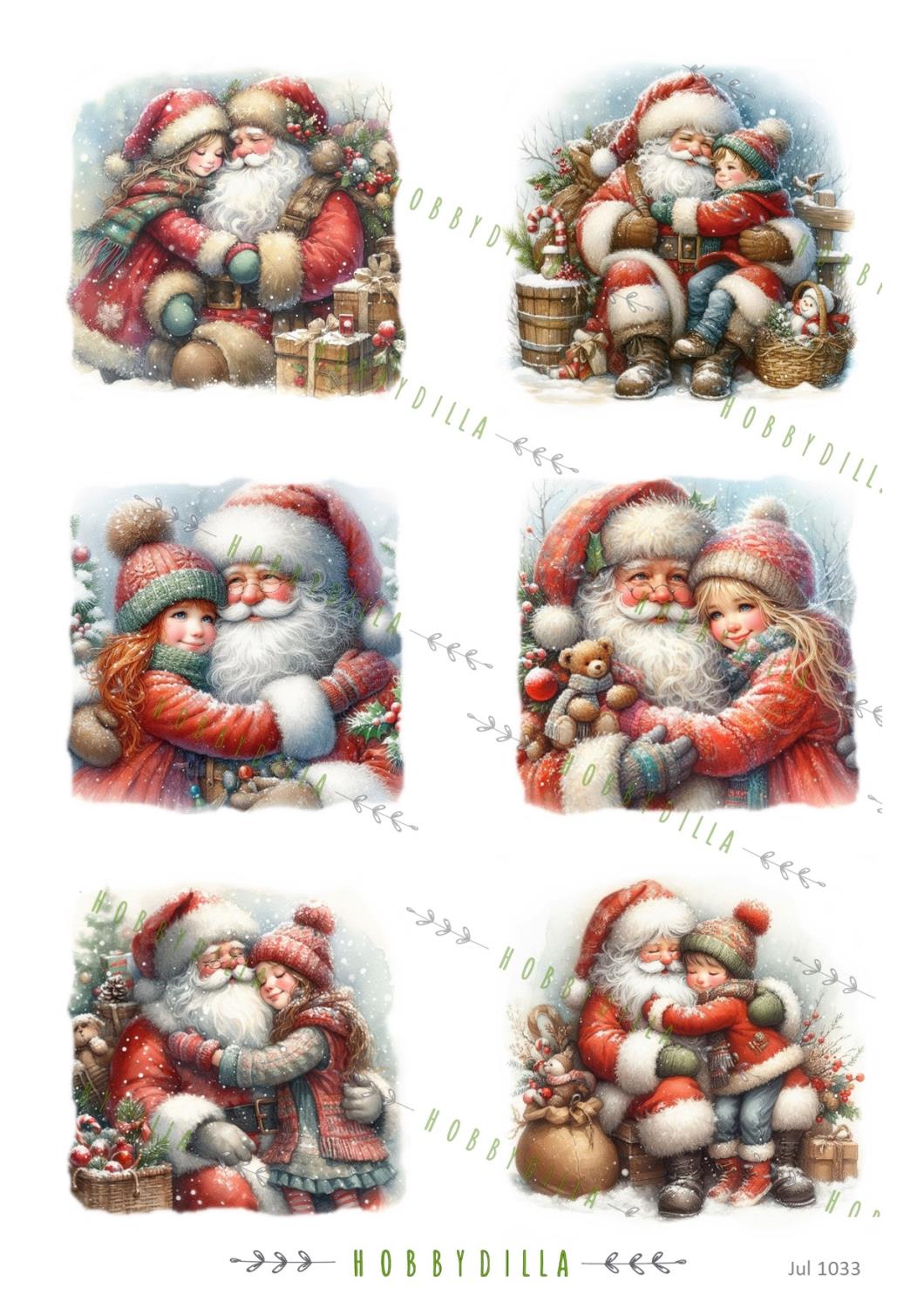 Rispapir A4 Jul 1033 Nisseklem - Bilde 1