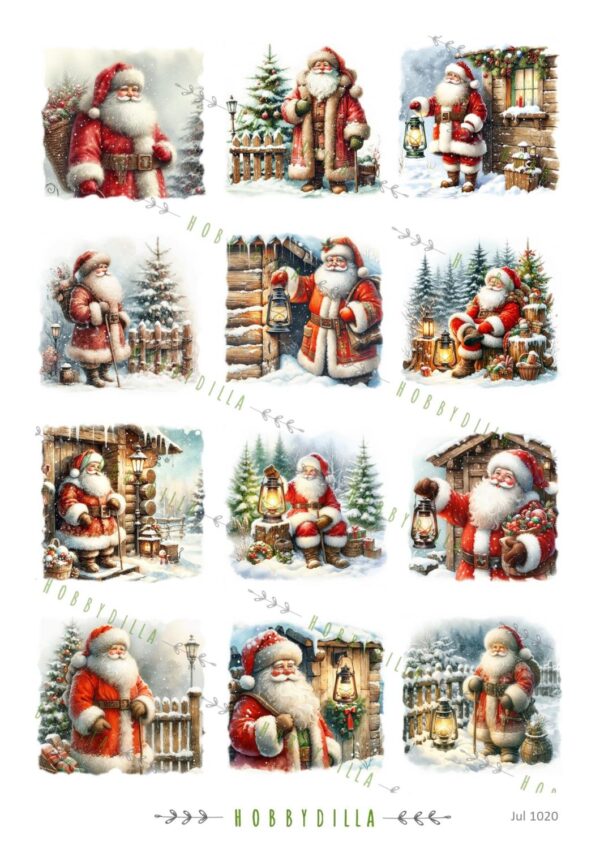 14279_image_4041afdbd3cfc681.jpg Motivark Jul 1020 Små nissebilder 12 stk