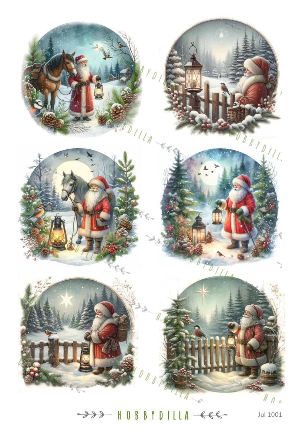 Motivark Jul 1001 Runde nisser - Bilde 1