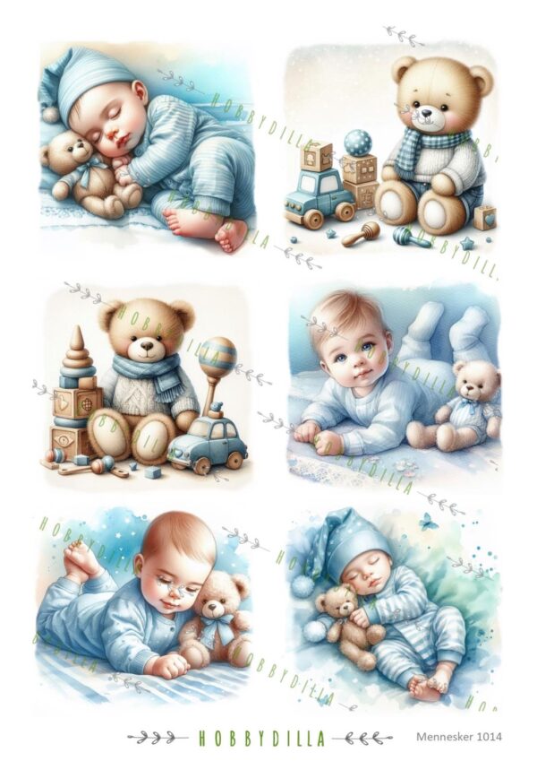 14382_image_32b5b804e8780ff9.jpg Rispapir A4 Barn 1014 Baby gutt