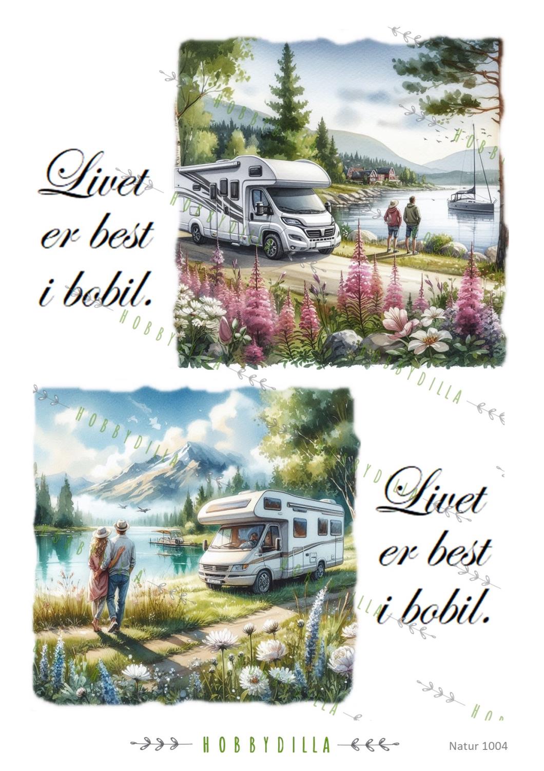 Rispapir A4 Natur 1004 Bobil, stor - Bilde 1