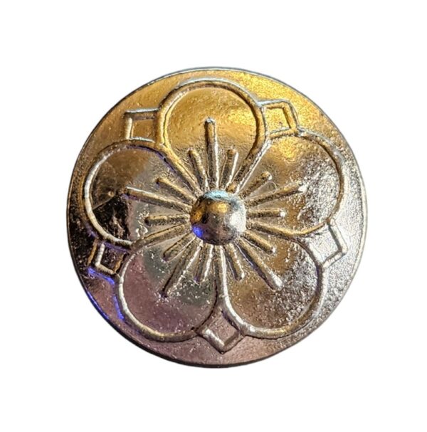 14454_image_02a791edb7f0835d.jpg Tinnknapp Møre Lys, Blomst 20mm