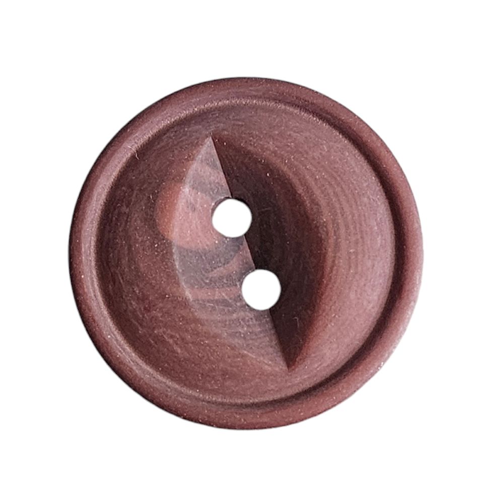 Knapp 2 hulls 18mm M.Brun - Bilde 1