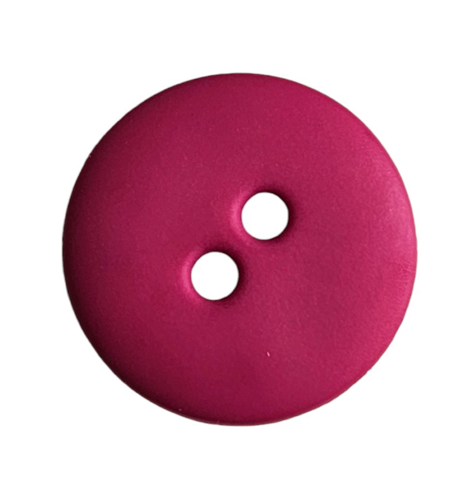 Knapp, 2 hulls 13mm Cherise - Bilde 1