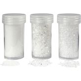 1457.jpg Kunstig snø, hvit glitter,