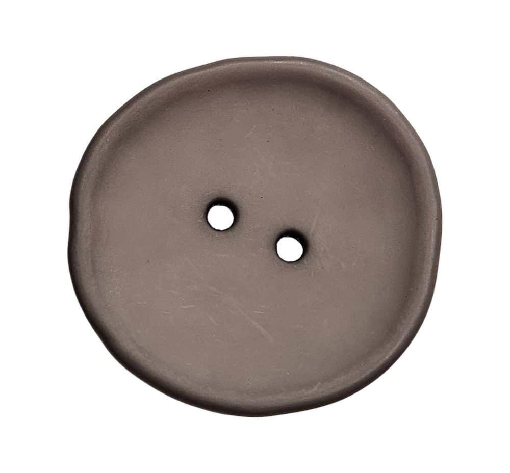 Knapp 2 hulls  38mm Grå - Bilde 1