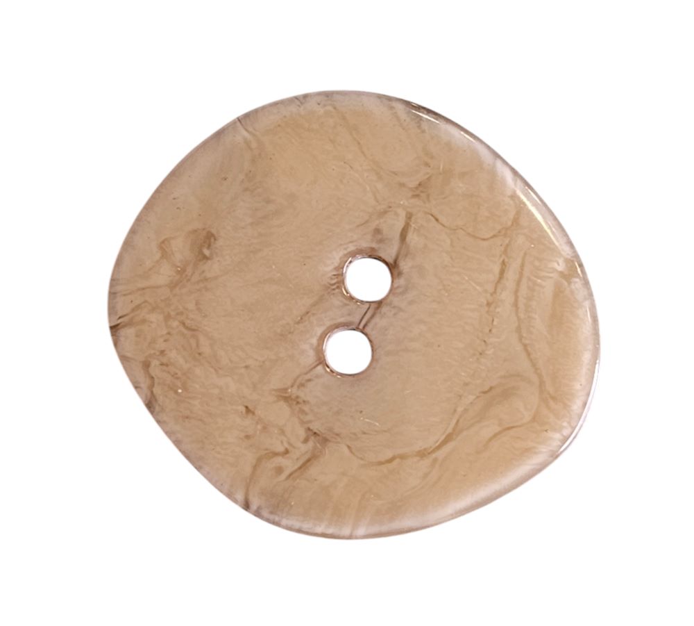 Knapp 2 hulls 30mm Beige - Bilde 1
