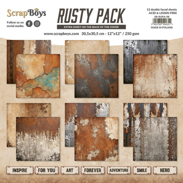 14641_image_6d865dc7c183a3ea.jpg ScrapBoys Rusty Pack SB-RUPA-08 12x12 Blokk