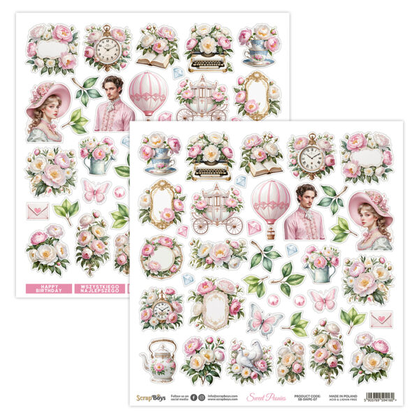14648_image_f80d2f6dcb072594.jpg ScrapBoys Sweet Peonies Klippeark SB-SWPE-07