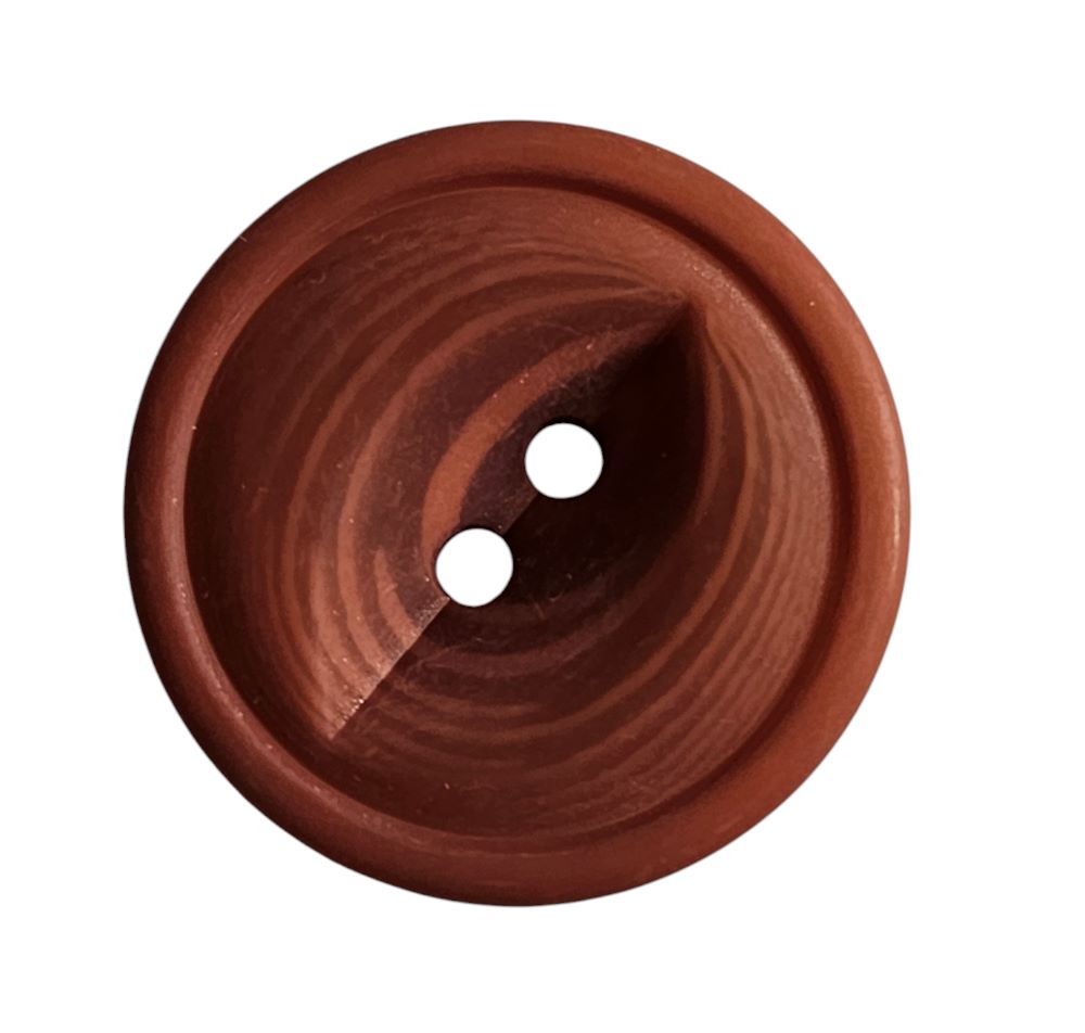 Knapp 2 hulls 25mm Nougat - Bilde 1