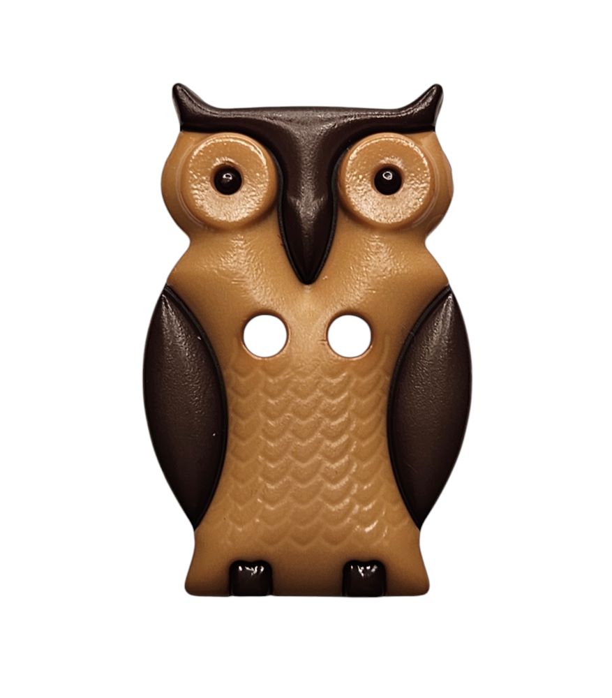 Knapp 2 hulls 25mm Ugle - Bilde 1