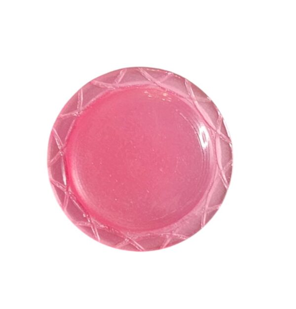 Knapp m/øye 13mm Rosa
