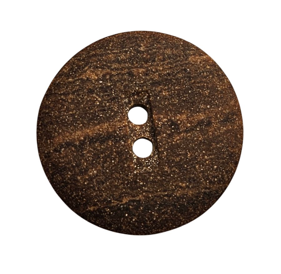 Knapp 2 hulls 25mm Brun - Bilde 1
