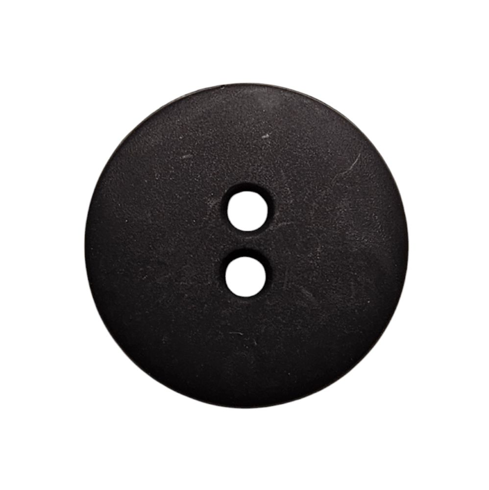 Knapp 2 hulls 18mm, Dyp grå - Bilde 1