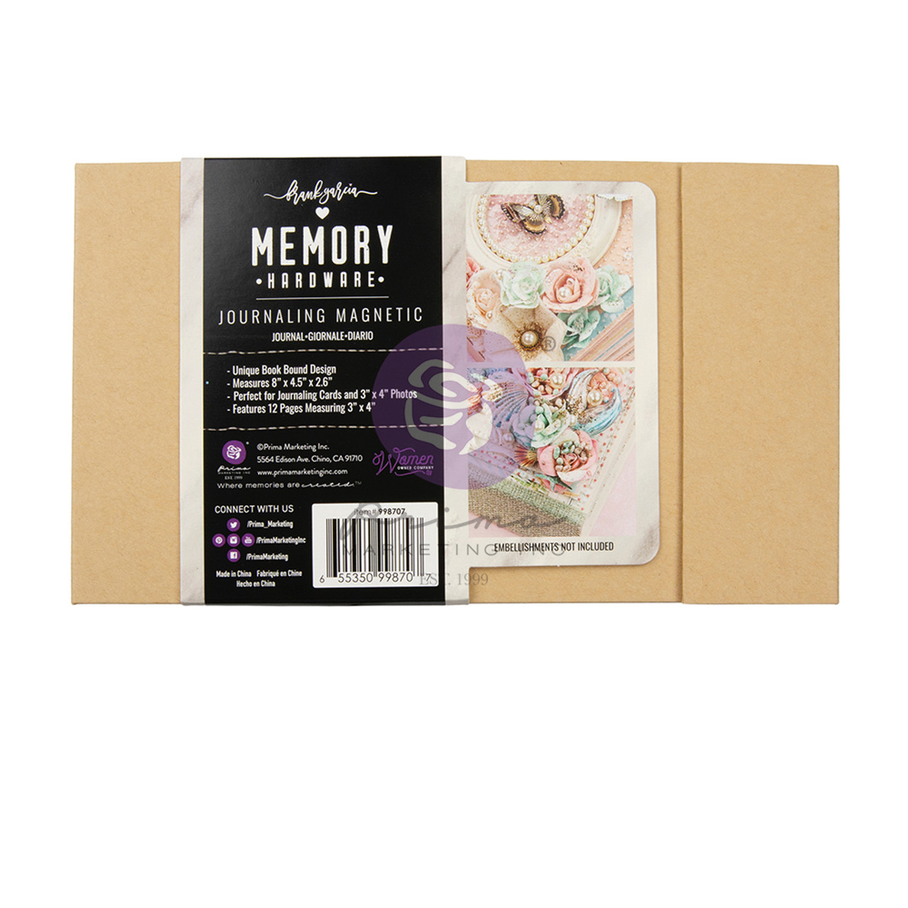 Prima Marketing - Memory Hardware Chipboard Album - Bilde 1