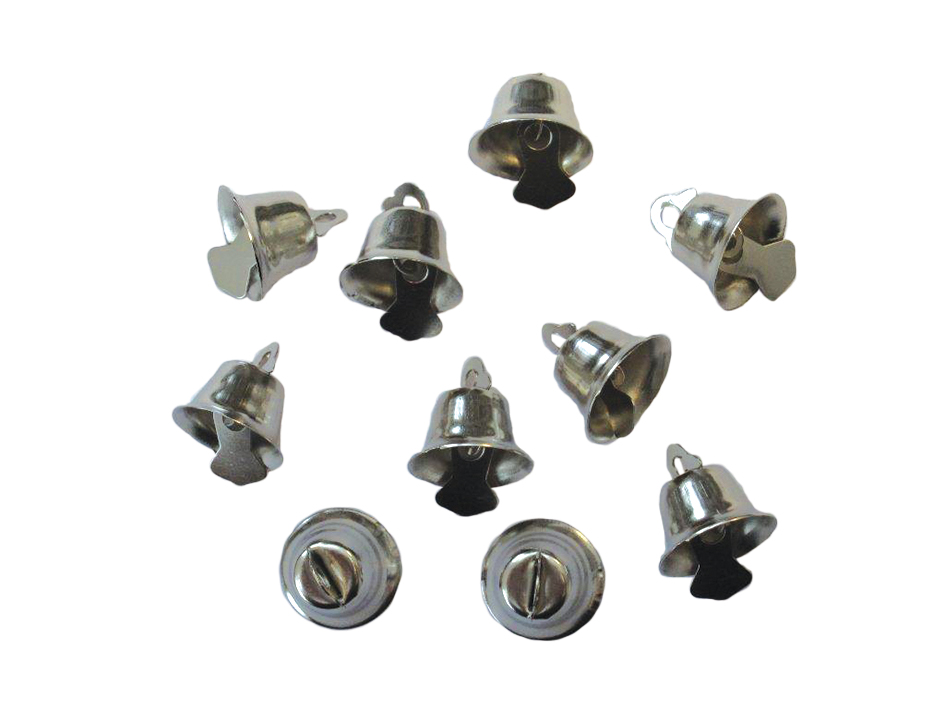 Klokker Sølv – 15 mm – 10stk - Bilde 1