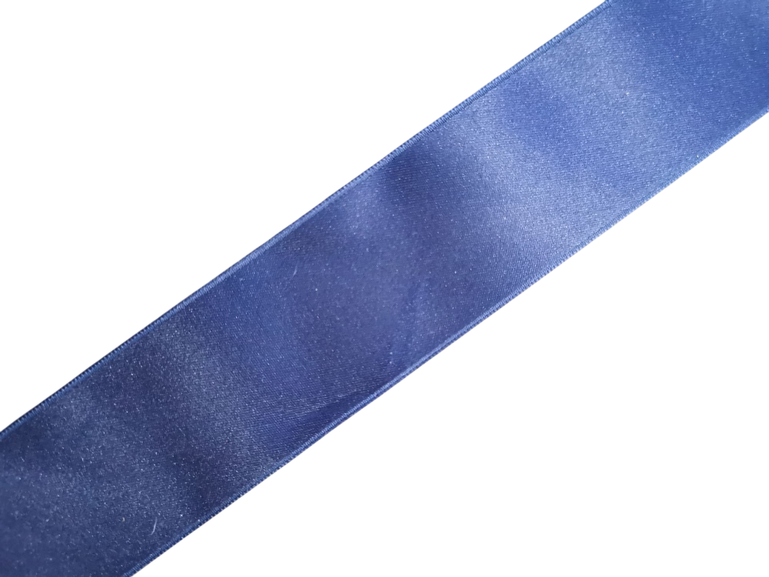 Satin Luxe Double Face 6mm Dyp blå - Bilde 1