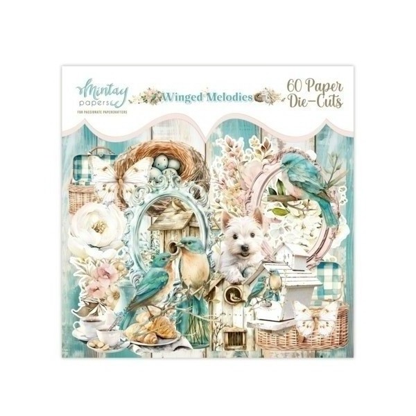 15074_image_a111be8404352d5a.jpg Mintay - Winged Melodies Die-Cuts 60stk