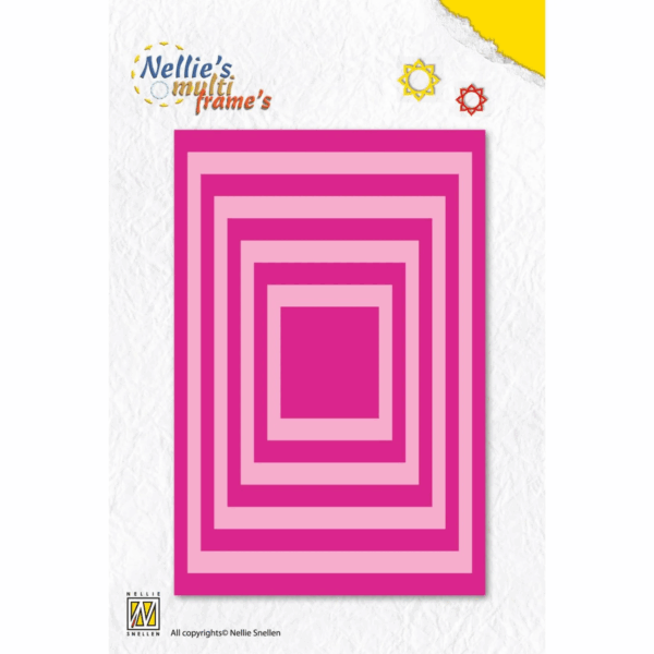 Nellies Multi Frame Die "straight rectangle"