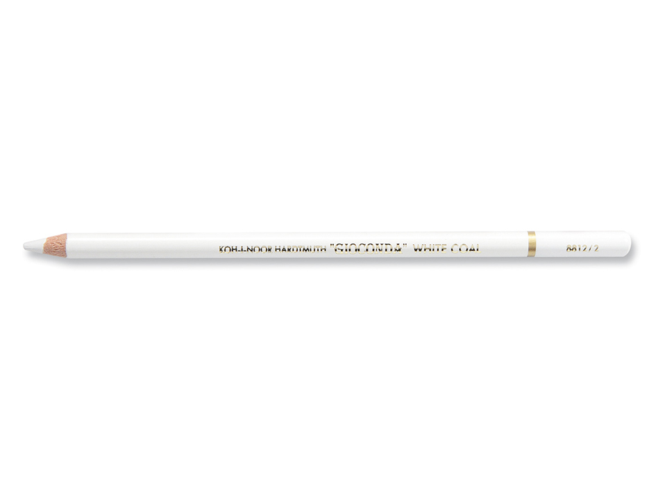 Koh-i-noor Kullblyant White Coal 8812/2 Soft – Hvit - Bilde 1