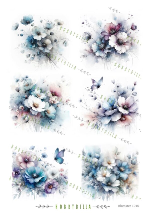 15244_image_34ad7ee2127922e0.jpg Motivark Blomster 1010 M Lilla og blå