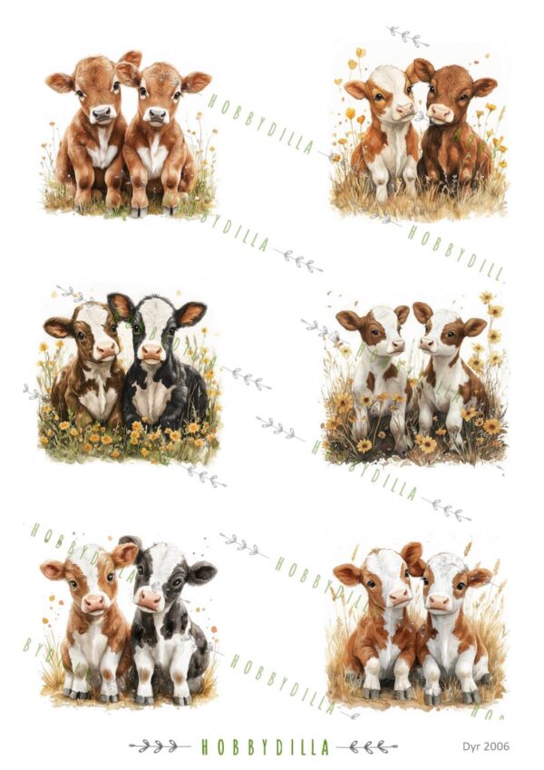 15260_image_a3a16d19dad557e3.jpg Rispapir Dyr 2006 Dyr Kuer