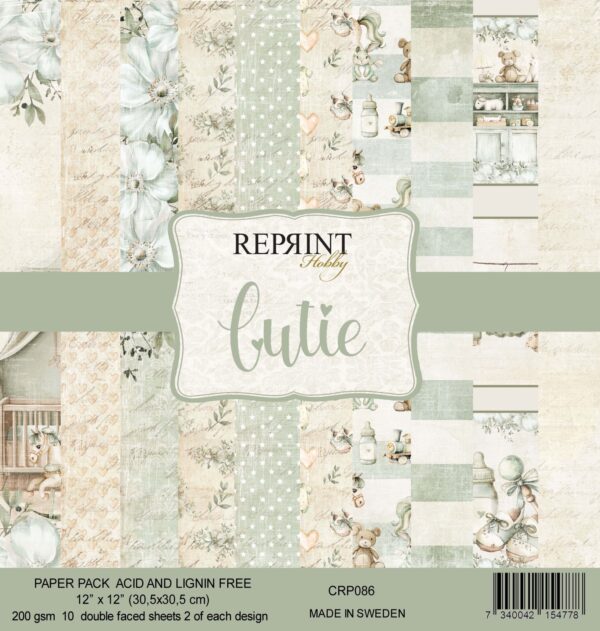 Reprint - Cutie Collection 12x12 Blokk