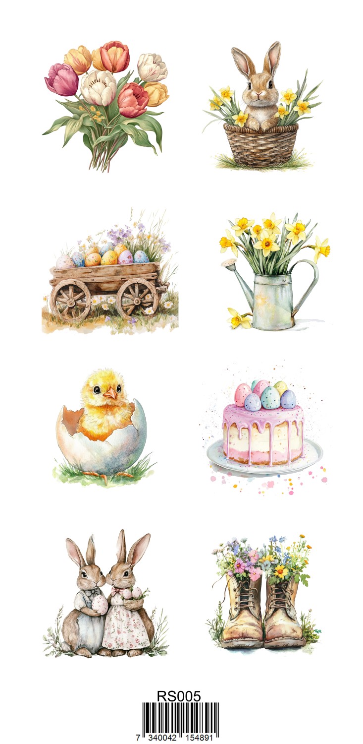 Reprint - Hello Easter Collection Klistremerker - Bilde 1