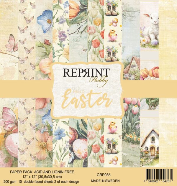 Reprint - Hello Easter Collection 12x12 Blokk