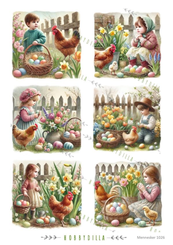 15327_image_50eca633872321af.jpg Rispapir A4 Barn 1026 Påske, barn