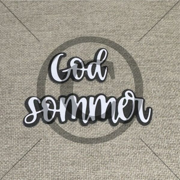 Papirdesign - God sommer Dies