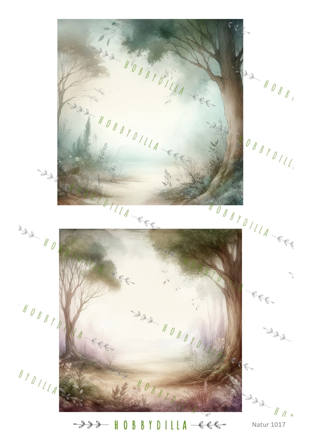 Motivark  Natur 1017 M Bakgrunn 2 - Bilde 1