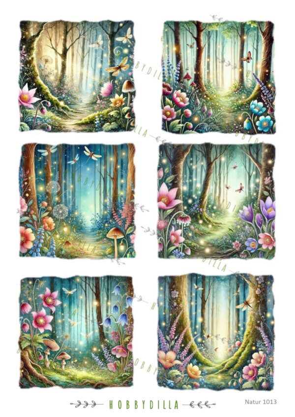 Motivark  Natur 1013 M Fantasiskog