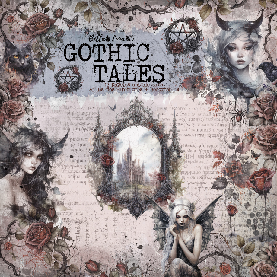 BellaLuna Gothic Tales Collection 12"x12" - Bilde 1