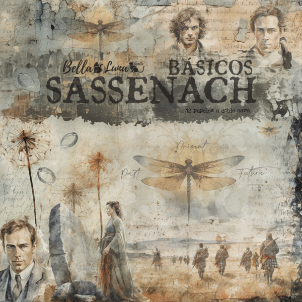 BellaLuna Sassenach Basics Collection 12"x12"