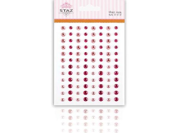 Staz Strass m/lim – Rosa
