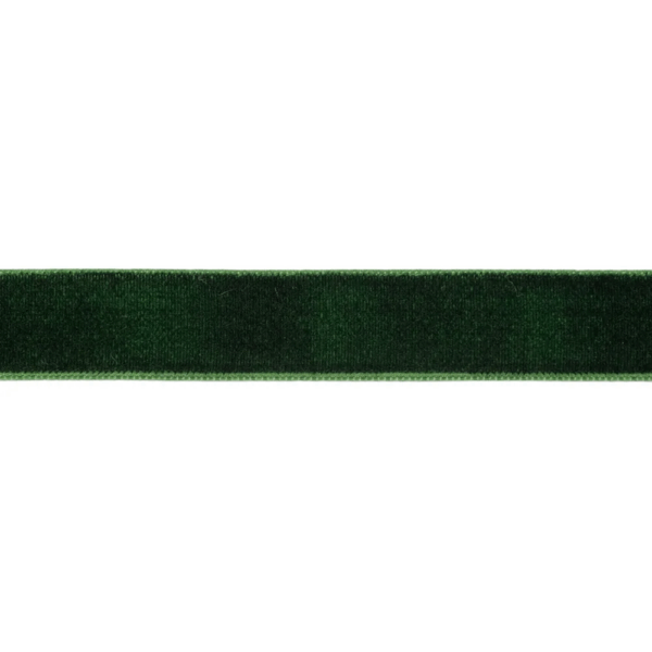 15675_image_c32fc9095374b948.png Fløyelsbånd 15mm - Mørk grønn