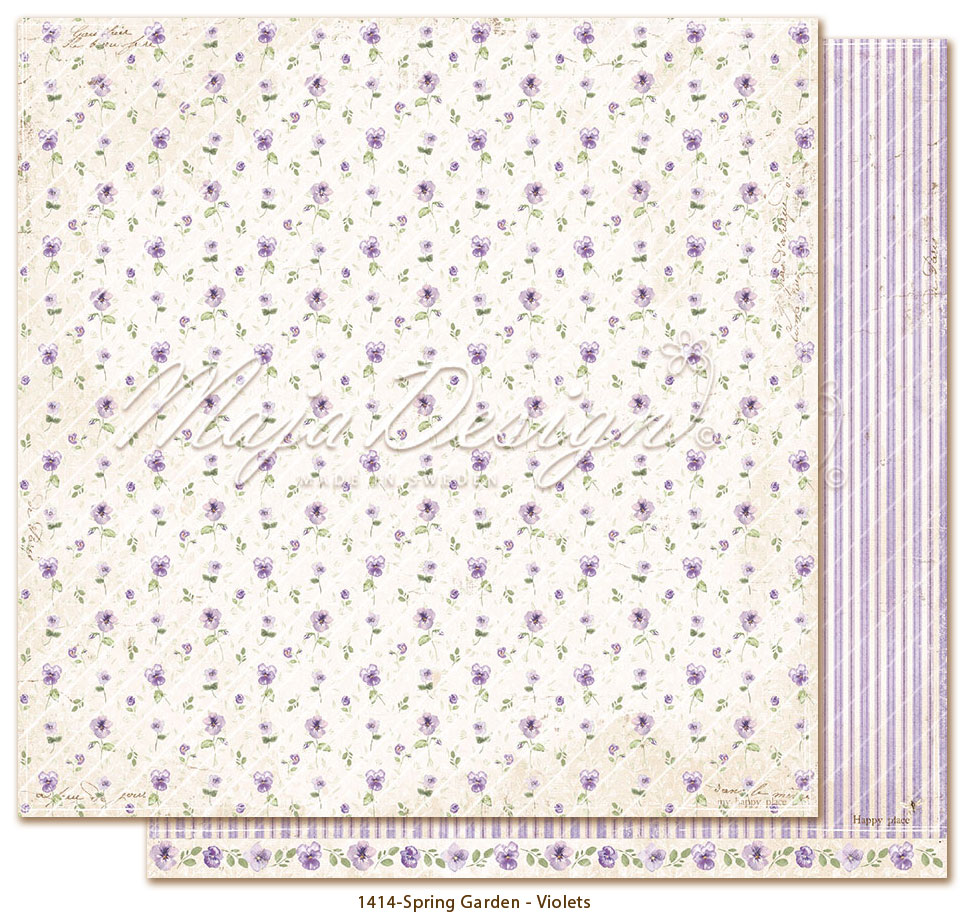 Maja Design  Spring Garden - Violets - Bilde 1