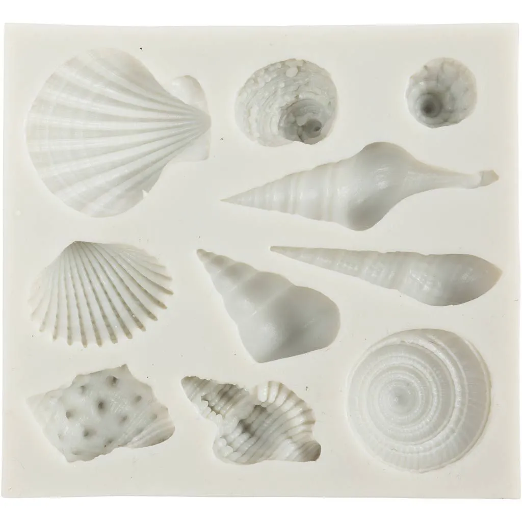 Silikonform - Konkylie og skjell - Bilde 1