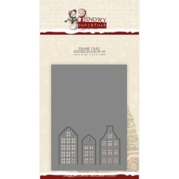 Card Deco Essentials Dies - Houses In A Row A5