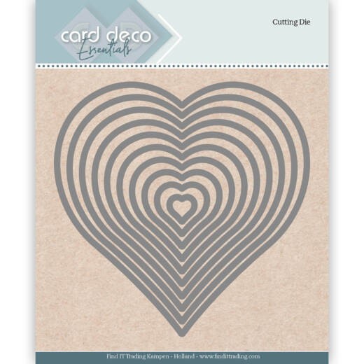 Card Deco Essentials Dies - Nesting Heart