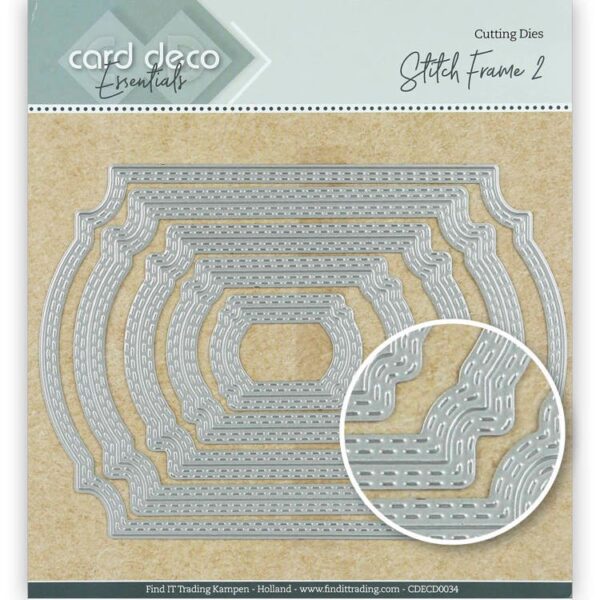 Card Deco Essentials Dies - Stitch Frame 2