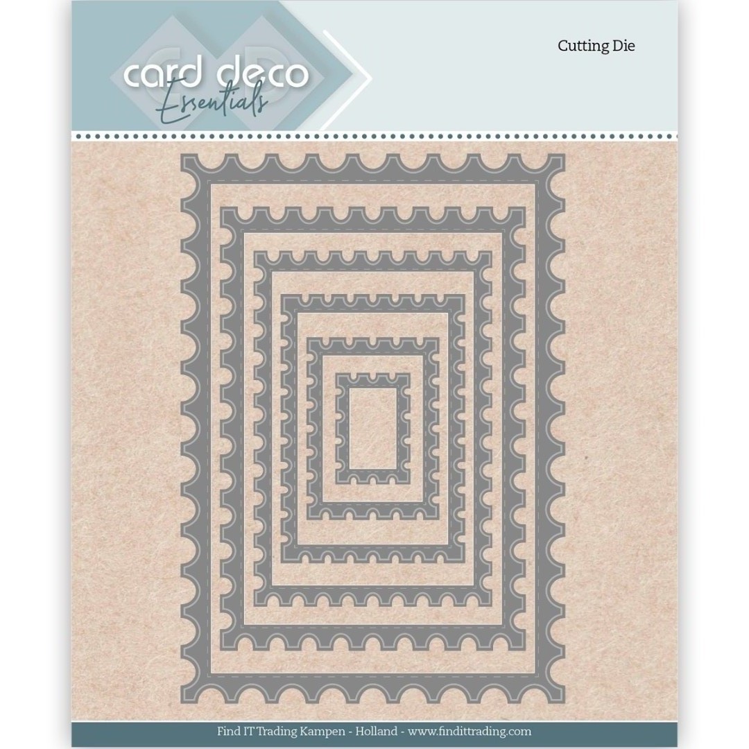 Card Deco Essentials Dies - Nesting Stamp Border - Bilde 1