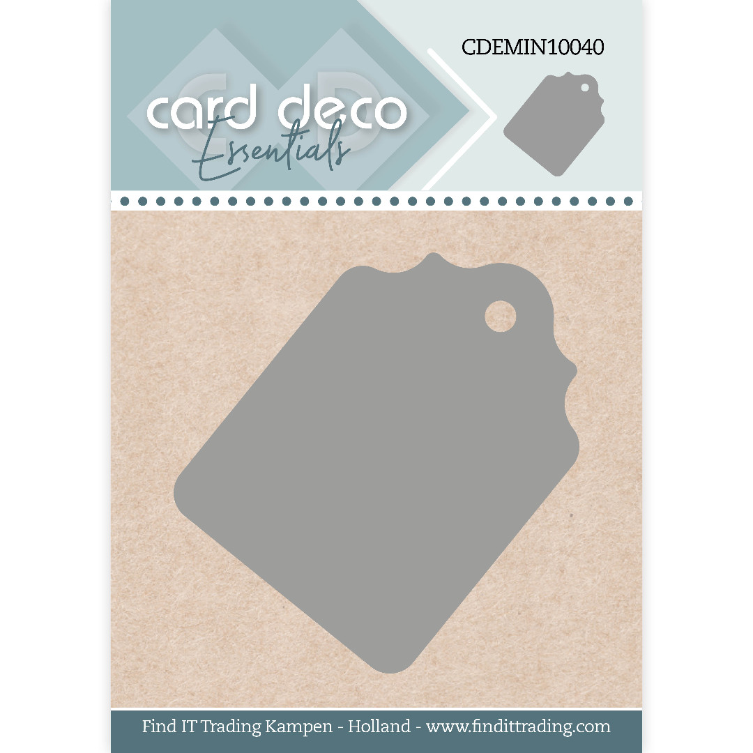 Card Deco Essentials Mini Dies - Tag - Bilde 1