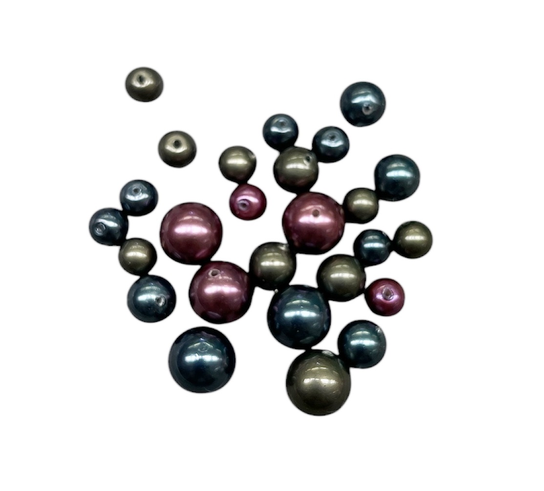 Glassperler Ass Farger Ca 37g - Bilde 1