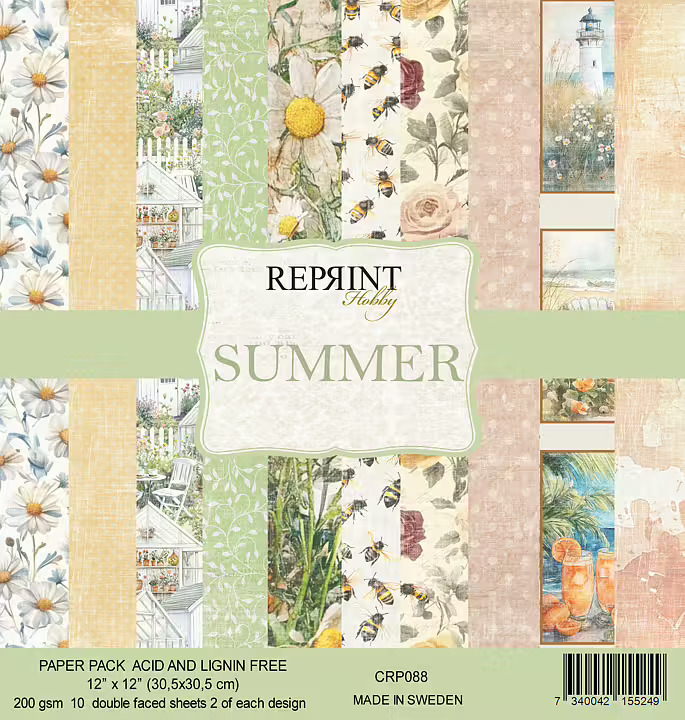 Reprint - Summer 12x12 Blokk - Bilde 1