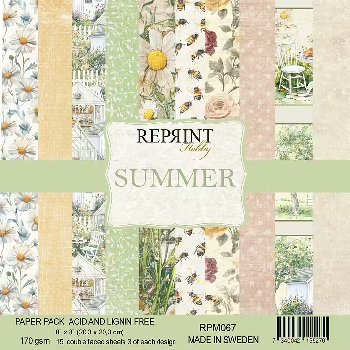 Reprint - Summer 8x8 Blokk - Bilde 1