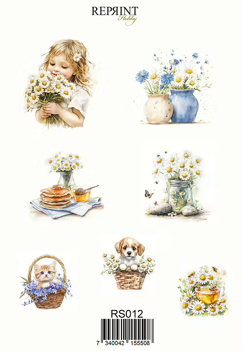 Reprint - Summer - Klistremerker