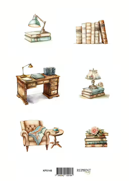 16044_image_ddbbf506e3bfbfb6.jpg Reprint Motivark A4 The Bookshop